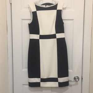 Geometric Work Dress